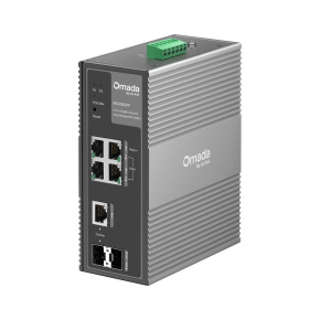 TP-Link OMADA průmyslový switch IES206GPP (4xGbE,1xGbE/SFPcombo,1xSFP,3xPoE+,1xPoE++,120W,DIN,IP40,fanless) TP-Link OMADA průmyslový switch IES206GPP (4xGbE,1xGbE/SFPcombo,1xSFP,3xPoE+,1xPoE++,120W,DIN,IP40,fanless)