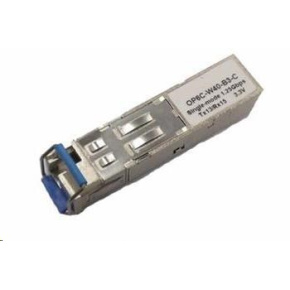 SFP WDM transceiver 1,25Gbps, 1000BASE-BX10, SM, 10km, TX 1550nm, LC simp., 0 až 70°C, 3,3V, Cisco komp., DMI SFP WDM transceiver 1,25Gbps, 1000BASE-BX10, SM, 10km, TX 1550nm, LC simp., 0 až 70°C, 3,3V, Cisco komp., DMI