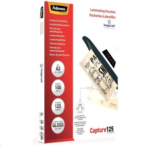 Laminovací fólie Fellowes A3 125 mic ImageLast, balení 100 ks Laminovací fólie Fellowes A3 125 mic ImageLast, balení 100 ks