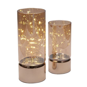 Solight sada dvou vánočních LED světélek, 15/20cm, 30x LED, AA baterie Solight sada dvou vánočních LED světélek, 15/20cm, 30x LED, AA baterie