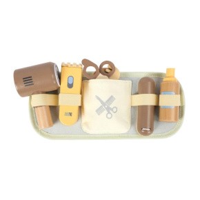 Dřevěný kadeřnický set pro děti s opaskem Dřevěný kadeřnický set pro děti s opaskem