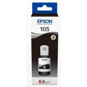 EPSON ink čer 105 EcoTank Black ink bottle EPSON ink čer 105 EcoTank Black ink bottle