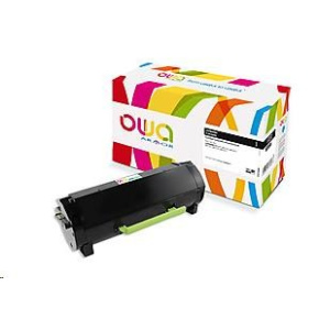 OWA Armor toner pro LEXMARK MS 417, 517, 617, MX 417, 517, 617, 8500 stran, 51B2H00, černá/black OWA Armor toner pro LEXMARK MS 417, 517, 617, MX 417, 517, 617, 8500 stran, 51B2H00, černá/black