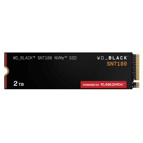 WD BLACK SSD NVMe 2TB PCIe SN7100 Powered by SanDisk, Gen4, (R:7250, W:6900MB/s) WD BLACK SSD NVMe 2TB PCIe SN7100 Powered by SanDisk, Gen4, (R:7250, W:6900MB/s)