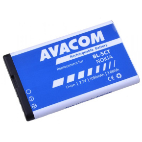 AVACOM baterie do mobilu Nokia 6303, 6730, C5, Li-Ion 3,7V 1050mAh (náhrada BL-5CT) AVACOM baterie do mobilu Nokia 6303, 6730, C5, Li-Ion 3,7V 1050mAh (náhrada BL-5CT)