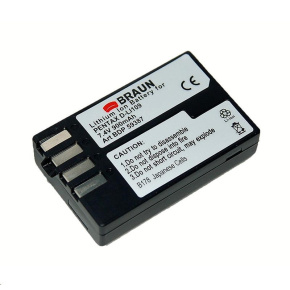 Braun akumulátor PENTAX D-Li109, 900mAh Braun akumulátor PENTAX D-Li109, 900mAh