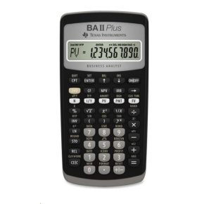 TEXAS Instrument kalkulačka - TI-BAII PLUS Vědecký kalkulátor