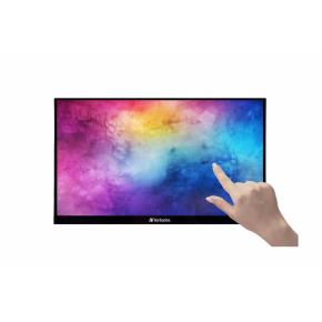 Verbatim PMT-14 Portable Touchscreen Monitor 14" Full HD 1080p Metal Housing Přenosný dotykový monitor Verbatim PMT-14 Portable Touchscreen Monitor 14" Full HD 1080p Metal Housing Přenosný dotykový monitor