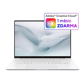 ASUS NTB Zenbook S 16 (UM5606GA-OLED176X), Ryzen™ AI 9 465, 16" 2880 x 1800, 32GB, 2TB SSD, Radeon 880M, W11 Home, White
