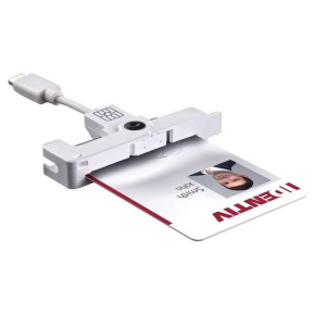 Identiv uTrust SmartFold SCR3500 C, USB, white Identiv uTrust SmartFold SCR3500 C, USB, white