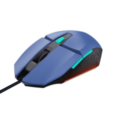 TRUST myš GXT 109B FELOX Gaming Mouse, optická, USB, modrá