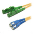 Duplexní patch kabel SM 9/125, OS2, E2000(APC)-SC(PC), LS0H, 2m