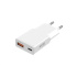 WG - Síťová nabíječka GaN 2x USB, 1x USB-C 30W + 1x USB-A 18W, white, Ultra Slim