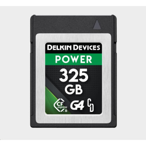 Delkin CFexpress Power R1780/W1700 (G4) 325GB Delkin CFexpress Power R1780/W1700 (G4) 325GB