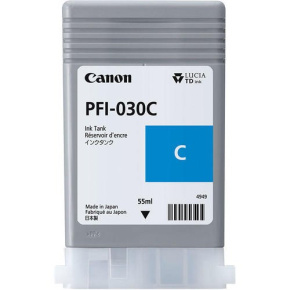 Canon CARTRIDGE PFI-030 C azurová pro imagePROGRAF TM-240 a TM-340 Canon CARTRIDGE PFI-030 C azurová pro imagePROGRAF TM-240 a TM-340