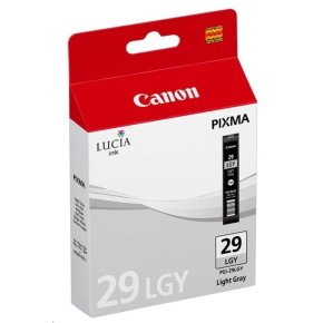 Canon CARTRIDGE PGI-29 LGY světle šedá pro PIXMA PRO-1 (1320 str.) Canon CARTRIDGE PGI-29 LGY světle šedá pro PIXMA PRO-1 (1320 str.)