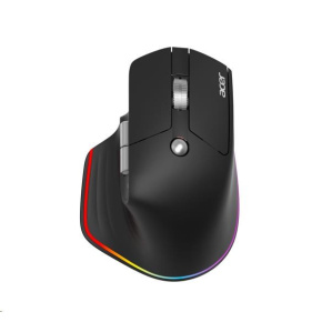 ACER bezdrátová myš Easy Fit Mouse,ergonomická,4000dpi,6 tlačítek,RGB,10m dosah,USB-C,BT,Black ACER bezdrátová myš Easy Fit Mouse,ergonomická,4000dpi,6 tlačítek,RGB,10m dosah,USB-C,BT,Black