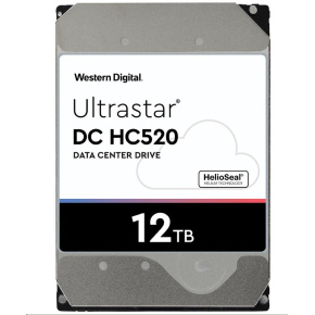 Western Digital Ultrastar® HDD 12TB (HUH721212ALE600) DC HC520 3.5in 26.1MM 256MB 7200RPM SATA 512E ISE P3 Western Digital Ultrastar® HDD 12TB (HUH721212ALE600) DC HC520 3.5in 26.1MM 256MB 7200RPM SATA 512E ISE P3