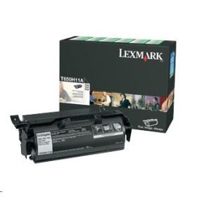 LEXMARK černý toner T650, T652, T654 z programu Lexmark Return LEXMARK černý toner T650, T652, T654 z programu Lexmark Return