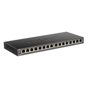 D-Link DGS-1016S 16-port Gigabit Ethernet Switch, fanless D-Link DGS-1016S 16-port Gigabit Ethernet Switch, fanless