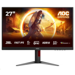 AOC MT 27" 27G4HA - 1920x1080,IPS,200Hz,HDR10,2xHDMI,1xDP,Repro,Pivot AOC MT 27" 27G4HA - 1920x1080,IPS,200Hz,HDR10,2xHDMI,1xDP,Repro,Pivot