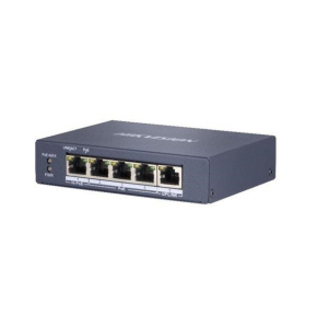 HIKVISION DS-3E0505HP-E, full Gb switch 4x PoE (1x HI-PoE), 1x uplink RJ-45, 60W, dosah až 300m HIKVISION DS-3E0505HP-E, full Gb switch 4x PoE (1x HI-PoE), 1x uplink RJ-45, 60W, dosah až 300m