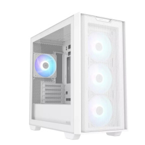 ASUS case A21 PLUS, Mini Tower, průhledná bočnice, 4x 120mm ARGB Fan, bílá ASUS case A21 PLUS, Mini Tower, průhledná bočnice, 4x 120mm ARGB Fan, bílá
