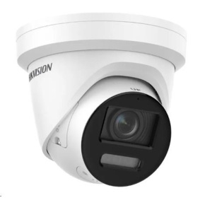 Hikvision DS-2CD2387G2H-LISU/SL(2.8mm)(eF), 8MPix IP Turret Hybrid ColorVu AcuSense kamera; LED/IR 40m, WDR 130dB,audio,