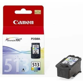 Canon CARTRIDGE CL-513 barevná pro PIXMA IP 2700, MP 2x0, MP49x, MX3x0, MX4x0 (350 str.) Canon CARTRIDGE CL-513 barevná pro PIXMA IP 2700, MP 2x0, MP49x, MX3x0, MX4x0 (350 str.)