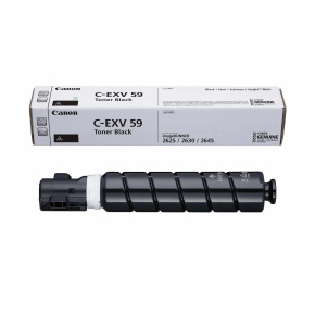 Canon toner C-EXV 59 černý pro iR 2625, 2630, 2645 (3 000 str.) Canon toner C-EXV 59 černý pro iR 2625, 2630, 2645 (3 000 str.)