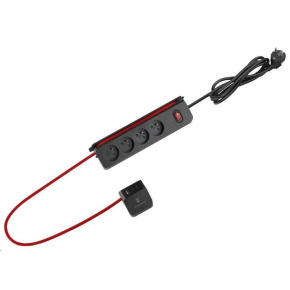 Viking síťová prodlužovací zásuvka R43S, 4x AC 230V, 1x USB-A, 2x USB-C, délka 1,4 m Viking síťová prodlužovací zásuvka R43S, 4x AC 230V, 1x USB-A, 2x USB-C, délka 1,4 m