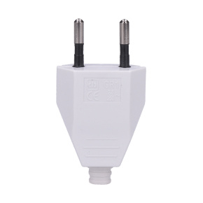 Solight zástrčka plochá 2.5A, přímá, IP20, bílá Solight zástrčka plochá 2.5A, přímá, IP20, bílá