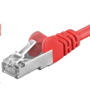 PREMIUMCORD Patch kabel CAT6a S-FTP, RJ45-RJ45, AWG 26/7 2m červená PREMIUMCORD Patch kabel CAT6a S-FTP, RJ45-RJ45, AWG 26/7 2m červená