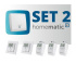 Homematic IP  Sada vytápění (byt 2+1) - HmIP-SET2