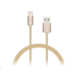 CONNECT IT Wirez Premium Metallic USB C - USB, rose gold, 1 m CONNECT IT Wirez Premium Metallic USB C - USB, rose gold, 1 m