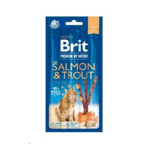 Brit Premium by Nature Cat Sticks with Salmon & Trout (3 sticks)
