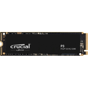 CRUCIAL SSD 2TB P3, M.2 2280, PCIe Gen3x4, R:3500/W:3000MB/s