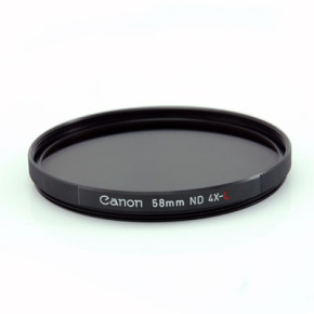 Canon filtr 58mm ND4-L Neutral density Canon filtr 58mm ND4-L Neutral density