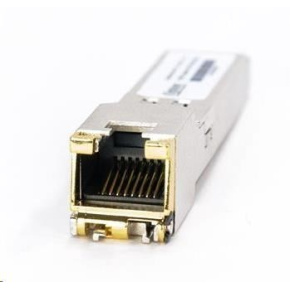 SFP+ transceiver 10Gbps, 10GBASE-T, do 30m (CAT 6A či 7), RJ-45, 0 až 70°C, HPA komp. SFP+ transceiver 10Gbps, 10GBASE-T, do 30m (CAT 6A či 7), RJ-45, 0 až 70°C, HPA komp.