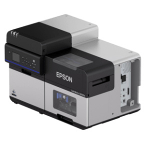 Epson ColorWorks C8000e, matte black ink, cutter, disp., USB, Ethernet, kit (USB), black, grey