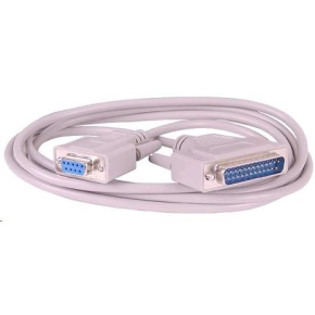 PREMIUMCORD Kabel seriový k tiskárně 9F-25M 2m PREMIUMCORD Kabel seriový k tiskárně 9F-25M 2m