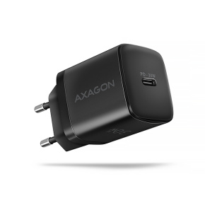 AXAGON ACU-PD30, Sil nabíječka do sítě 30W, 1x port USB-C, PD3.0/PPS/QC4+/SFC/AFC/Apple, černá AXAGON ACU-PD30, Sil nabíječka do sítě 30W, 1x port USB-C, PD3.0/PPS/QC4+/SFC/AFC/Apple, černá