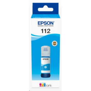 EPSON ink bar 112 EcoTank Pigment Cyan ink bottle EPSON ink bar 112 EcoTank Pigment Cyan ink bottle