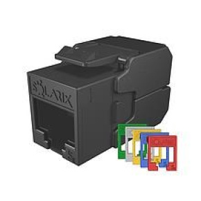 Solarix Samořezný keystone CAT5E UTP SXKJ-5E-UTP-RAL-SA, RAL FIT moduly, SECURE CAP Solarix Samořezný keystone CAT5E UTP SXKJ-5E-UTP-RAL-SA, RAL FIT moduly, SECURE CAP