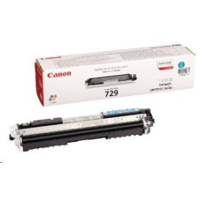 Canon TONER CRG-729C azurový pro i-Sensys LBP7010C , LBP7010C, LBP7018C (1 000 str.) Canon TONER CRG-729C azurový pro i-Sensys LBP7010C , LBP7010C, LBP7018C (1 000 str.)