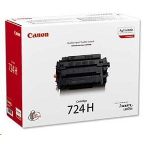 Canon TONER 724H černý pro i-SENSYS LBP6750DN, LBP6780x, LBP7780Cx, MF512x, MF515x (12 500 str.) Canon TONER 724H černý pro i-SENSYS LBP6750DN, LBP6780x, LBP7780Cx, MF512x, MF515x (12 500 str.)