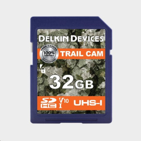 Delkin SDHC Trail Cam R100/W30 U3 (V30) 32GB Delkin SDHC Trail Cam R100/W30 U3 (V30) 32GB