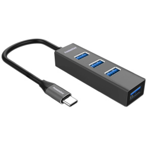 PremiumCord 5G SuperSpeed USB Hub Type C na 4x USB 3.2 Gen 1 PremiumCord 5G SuperSpeed USB Hub Type C na 4x USB 3.2 Gen 1