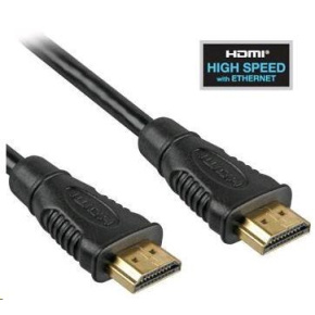PREMIUMCORD Kabel HDMI High Speed + Ethernet (v1.4) 10m, zlacené konektory PREMIUMCORD Kabel HDMI High Speed + Ethernet (v1.4) 10m, zlacené konektory