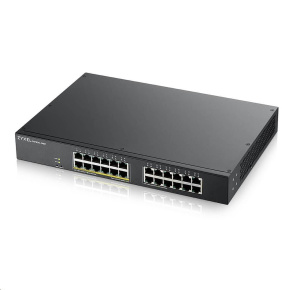 Zyxel GS1900-24EP 24-port Gigabit Smart Managed PoE Switch, 24x gigabit RJ45 (z toho 12x PoE), PoE budget 130W Zyxel GS1900-24EP 24-port Gigabit Smart Managed PoE Switch, 24x gigabit RJ45 (z toho 12x PoE), PoE budget 130W